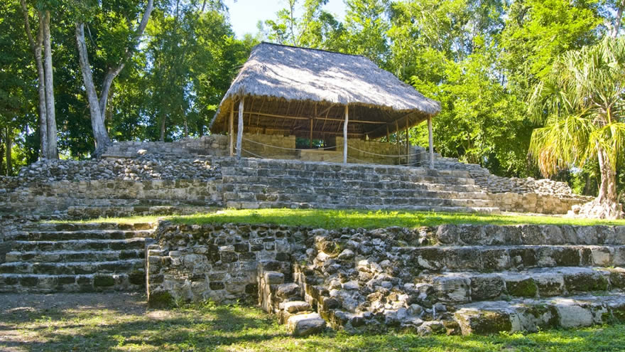 Oxtankah Ruins, Mexican Caribbean