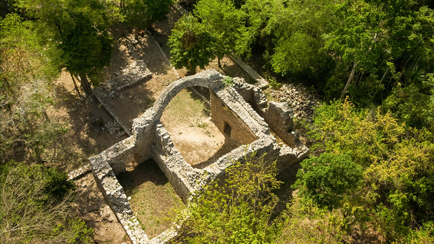 Oxtankah Ruins, Mexican Caribbean