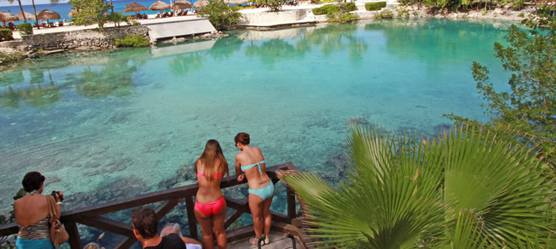 Parque Nacional de Chancanaab en Cozumel, Caribe Mexicano