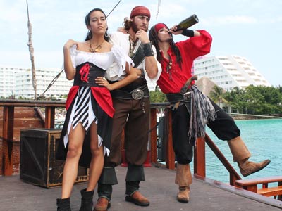  Rogers Pirates Show  , Tours Cancun Riviera Maya