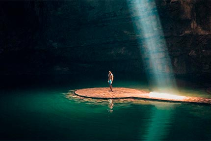 Cenotes in Valladolid Yucatan